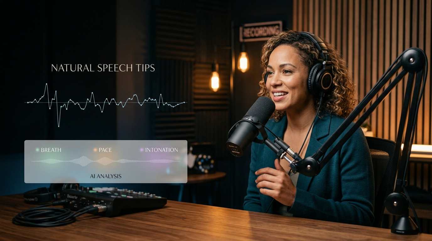 Tips for natural-sounding AI voice generation