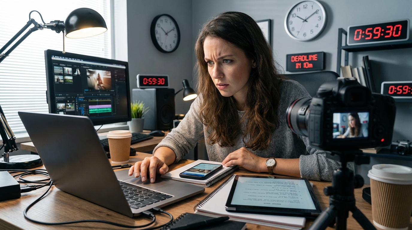 TikTok slideshow examples showing different visual styles across niches