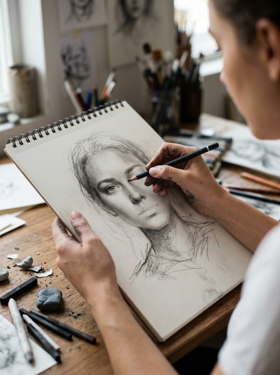 Draw or upload a sketch for AI conversion