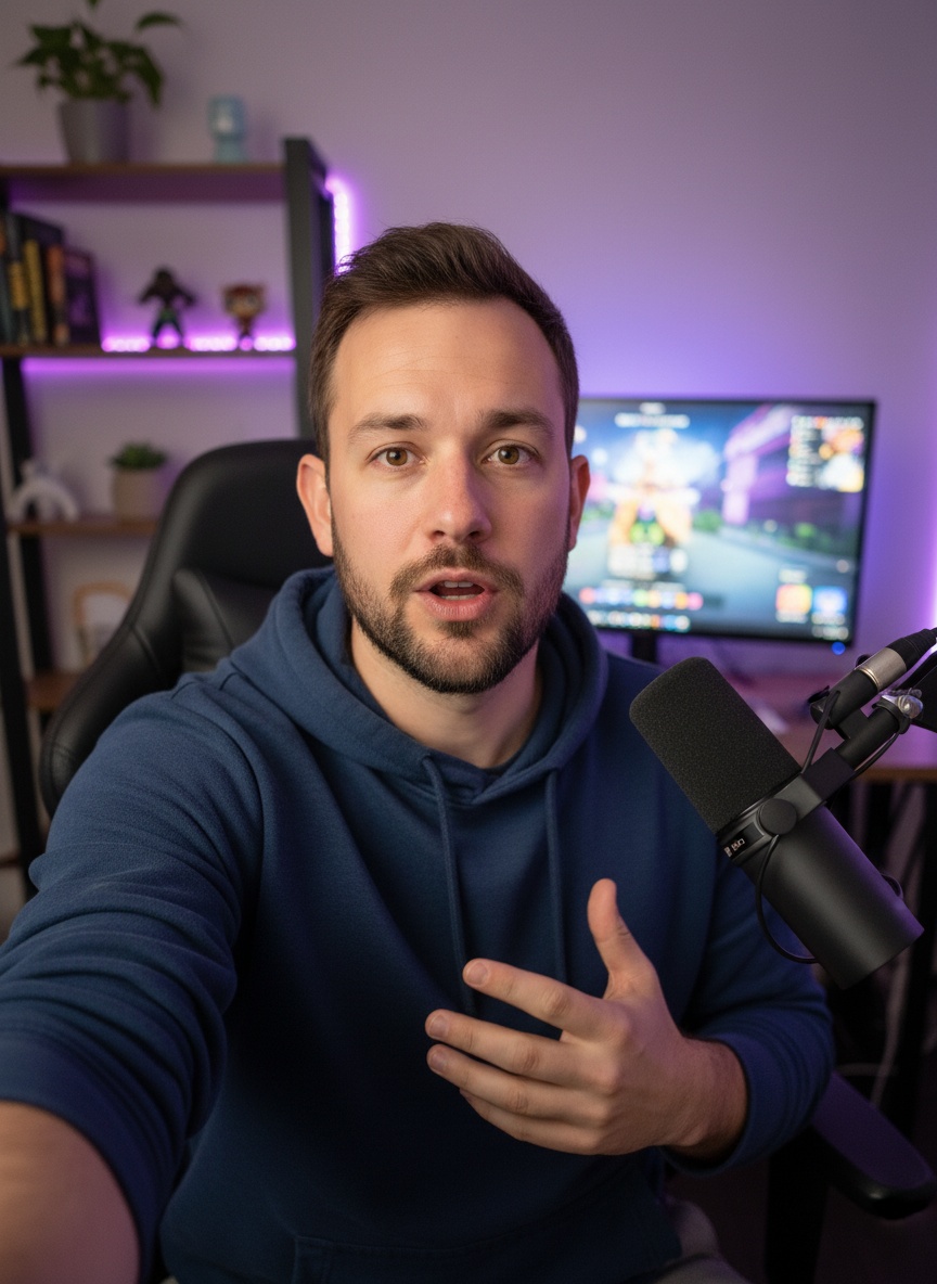Streamer Setup UGC setting for brand marketing